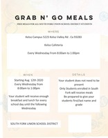 Grab N Go Meals