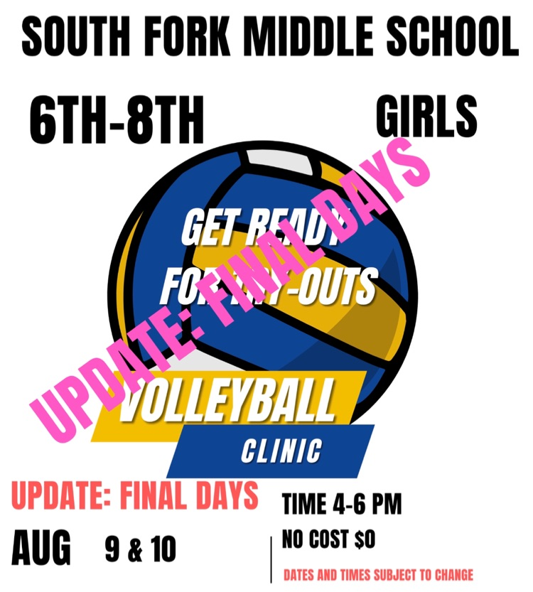 Volleyball Clinic Update